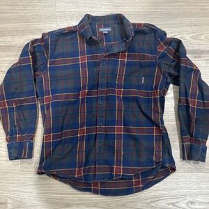 Men's Vintage Eddie Bauer Button-up Shirt Medium Flannel